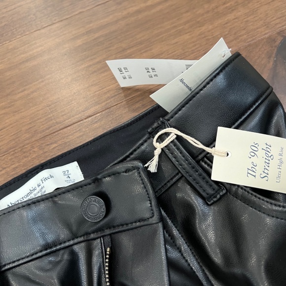 COPY - Never been worn faux leather boot cut pants - Picture 4 of 4